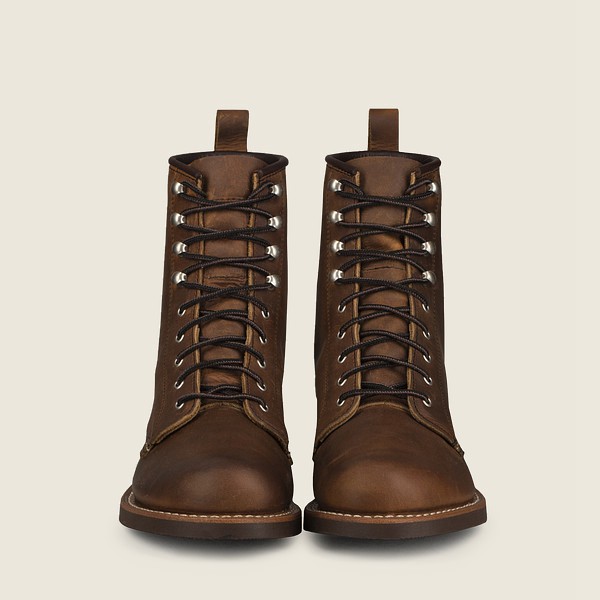 Bottes Red Wing Heritage - Silversmith - Short Rough & Tough Cuir - Marron - Femme 790BYHTWM